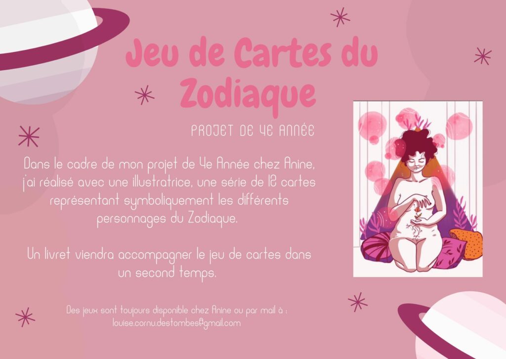 plaquette jeu astro anine - Ecole de psychologie et astrologie Humaniste Lille